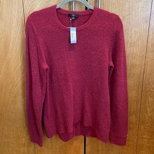 JCrew Burgundy Sweater